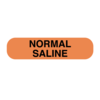 Nevs Normal Saline 5/16" x 1-1/4" Flr Orange w/Black N-2544